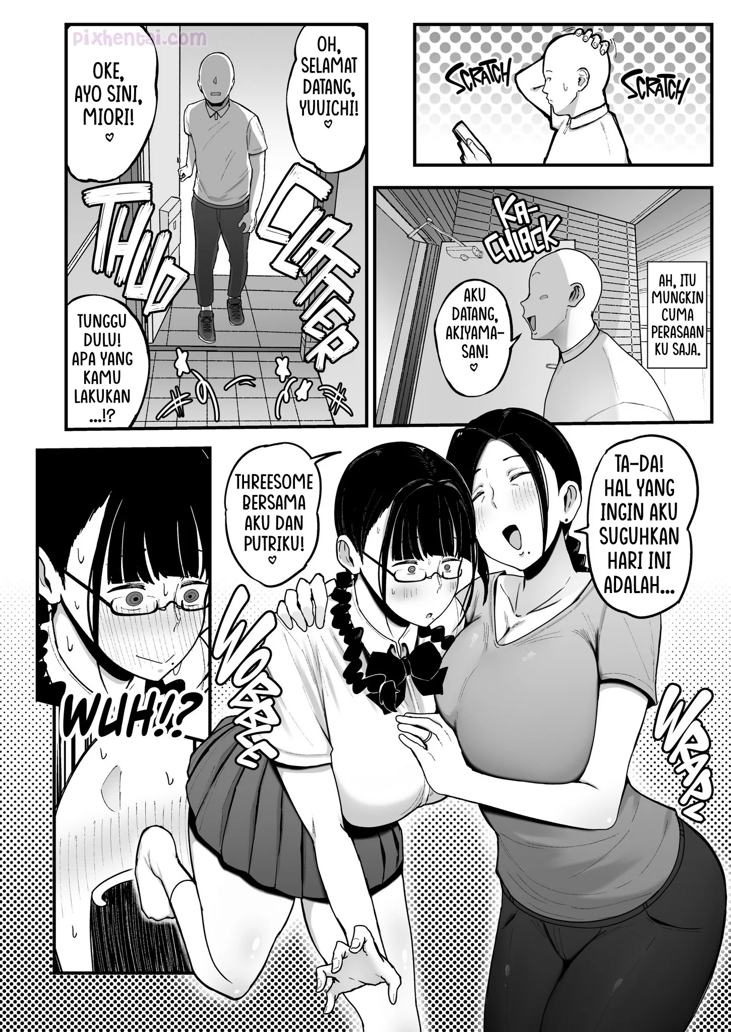 Komik hentai xxx manga sex bokep Baito saki no hitozuma Akiyama san 2 Oyakodon 9